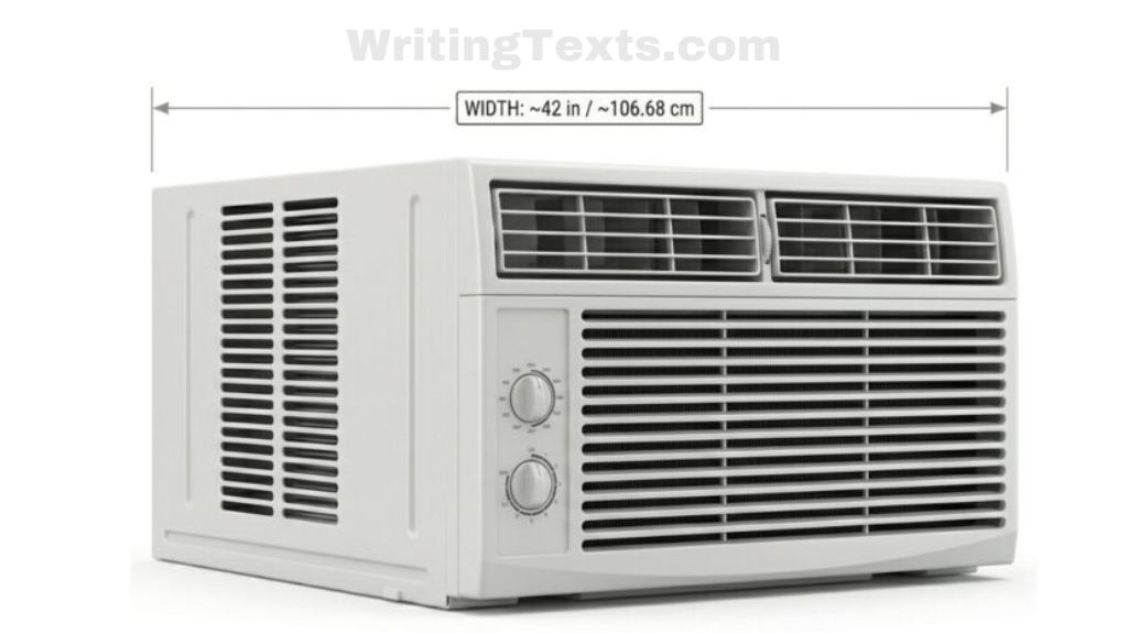 Window Air Conditioner Unit That Is 42 Inches Long