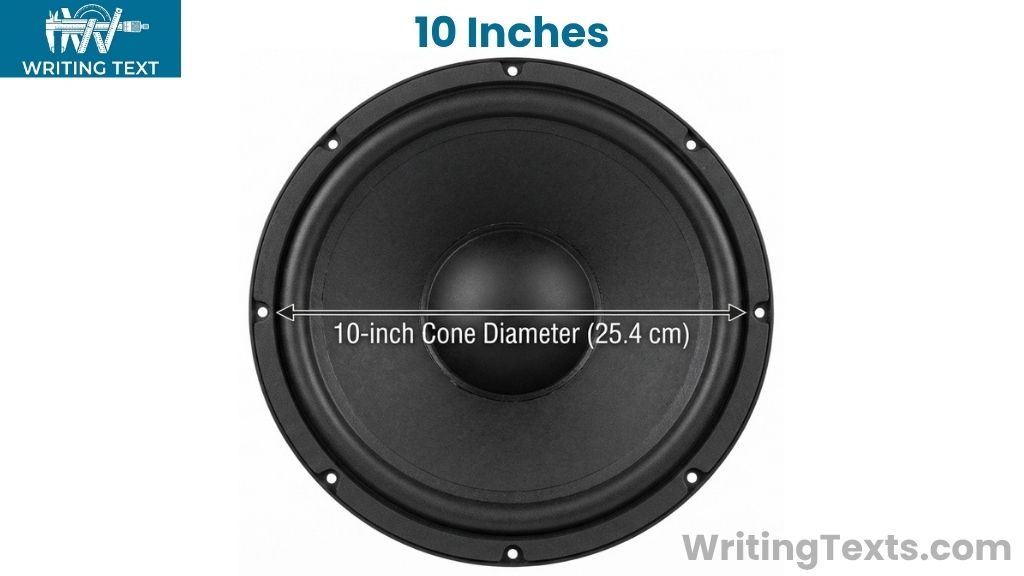 Woofer Speaker That Is 10 Inches Big
