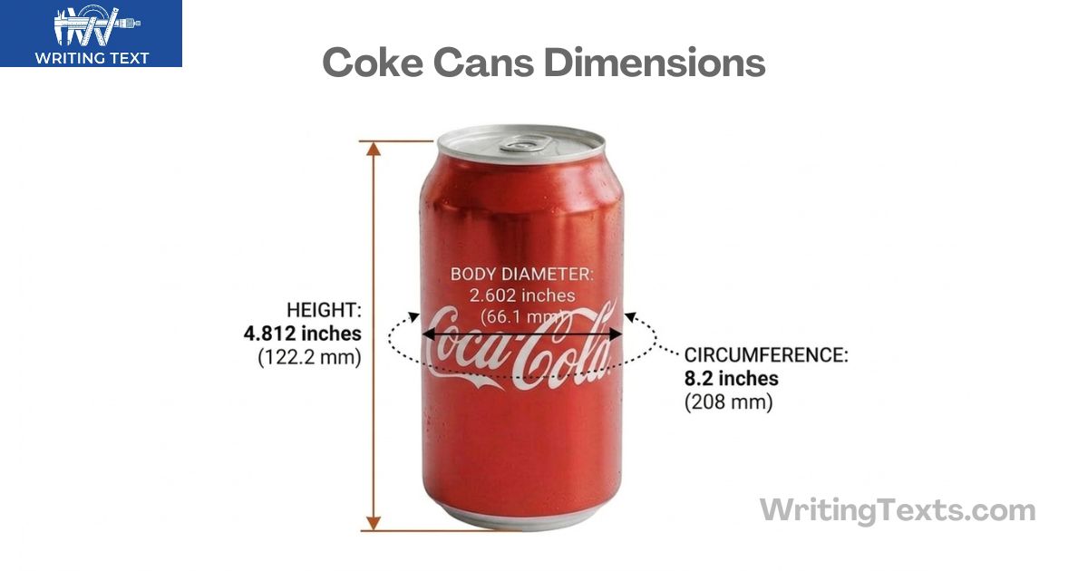 Coke Can Dimensions: Height, Width, and Circumference by Size
