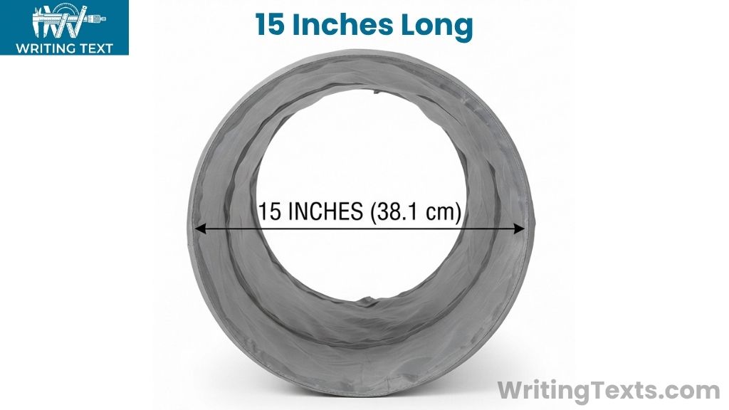 Compact Cat Tunnel That Is 15 Inches Long