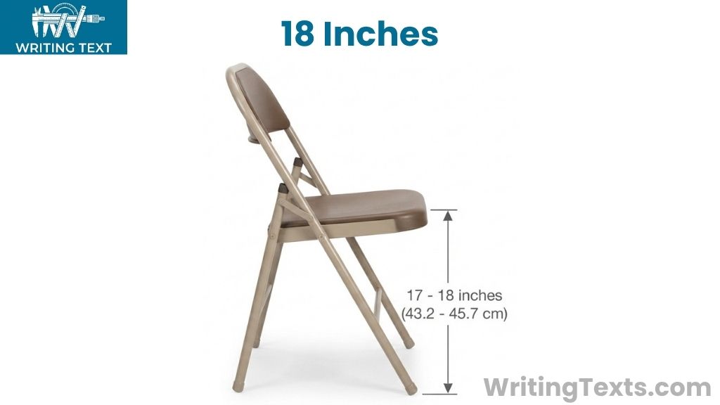 Folding Chair Seat That Are 18 Inches Long