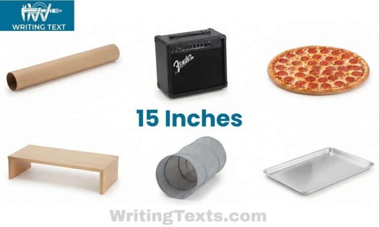 How Long is 15 Inches? 14 Common Things That Are 15 Inches Long