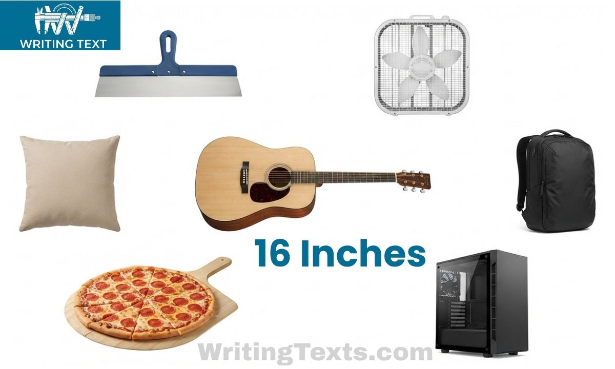 How Long is 16 Inches? 15 Common Things That Are 16 Inches Long