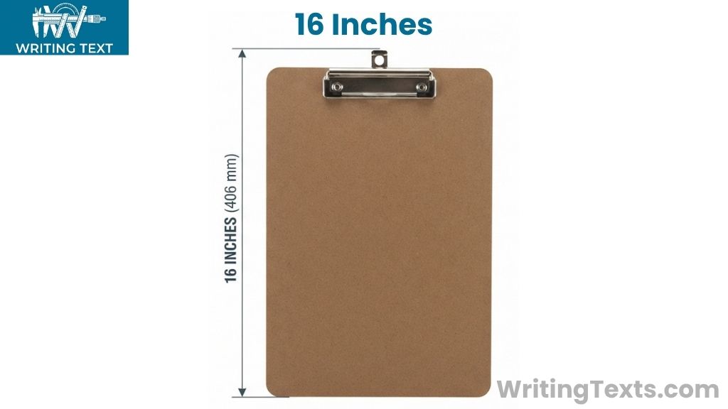 Legal-Size Clipboard That Is 16 Inches Long