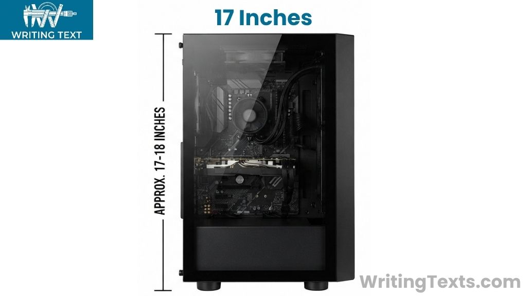 Mid-Tower Computer Case That Is 17 Inches Long