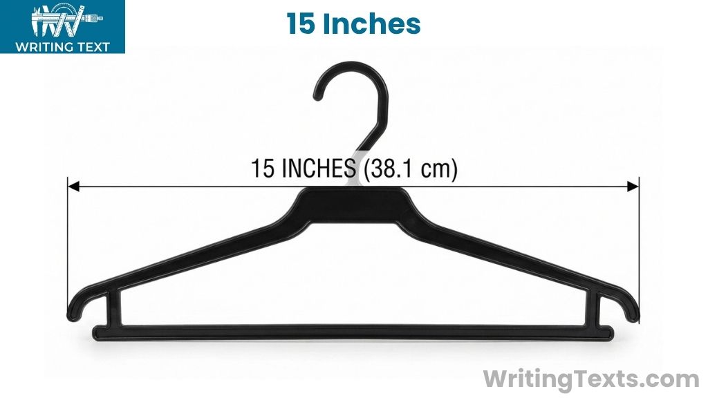 Plastic Clothes Hanger That Are 15 Inches Long