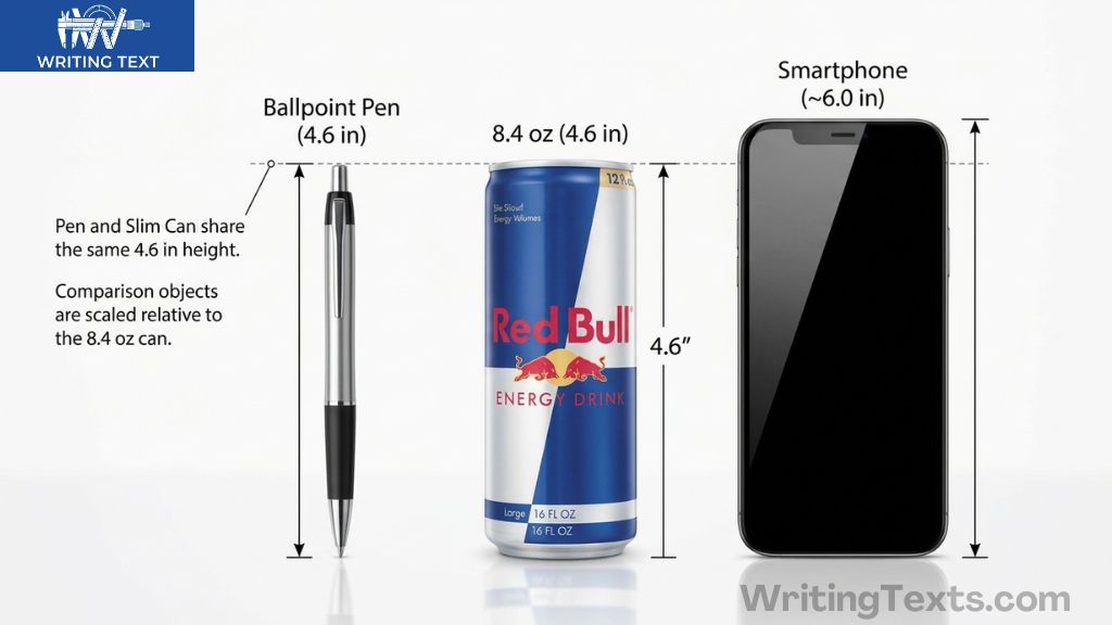 Standard 8.4oz / 250ml Red bull Can