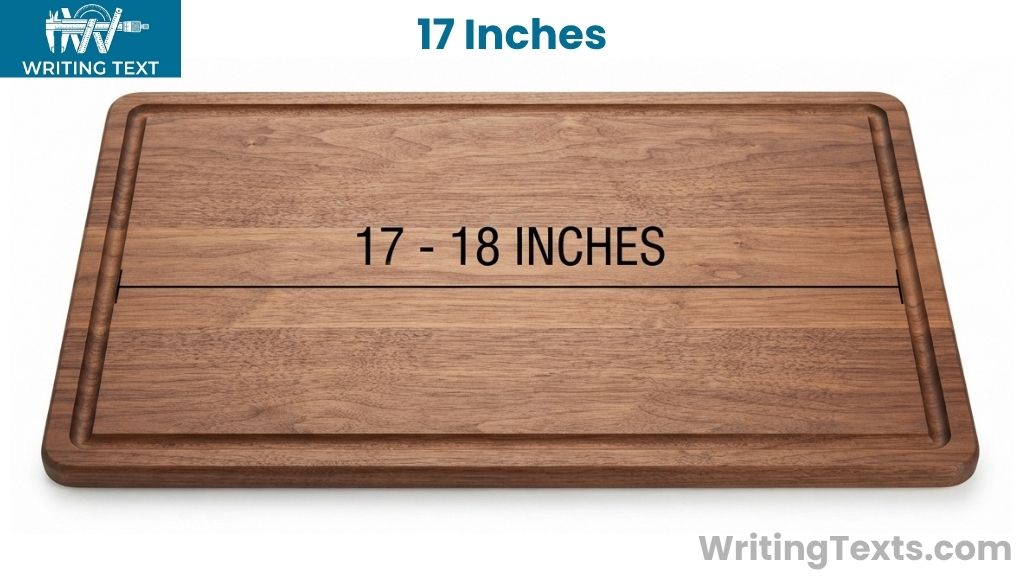 Standard Cutting Board That Are 17 Inch Long